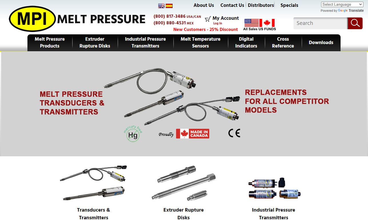 MPI Melt Pressure